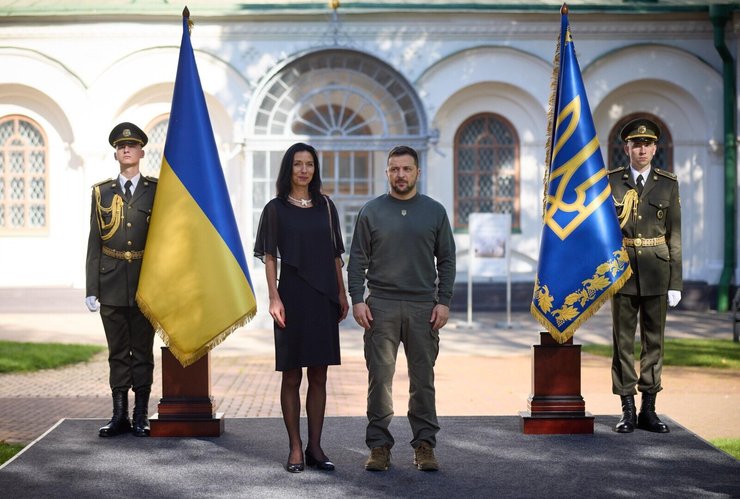 аннели кольк, владимир зеленский