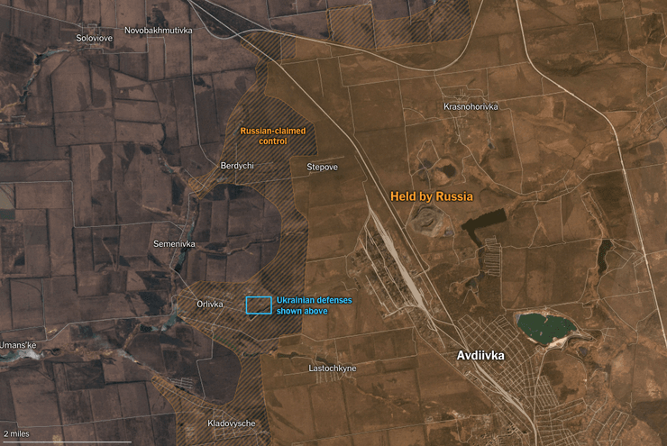 битва за авдіївку, наступ росії