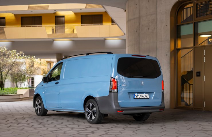 Mercedes eVito, новый Mercedes eVito, электромобиль Mercedes, электромобиль Mercedes, Фургон Mercedes