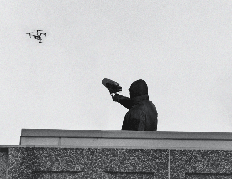 NEROD HG, пушка, против дронов