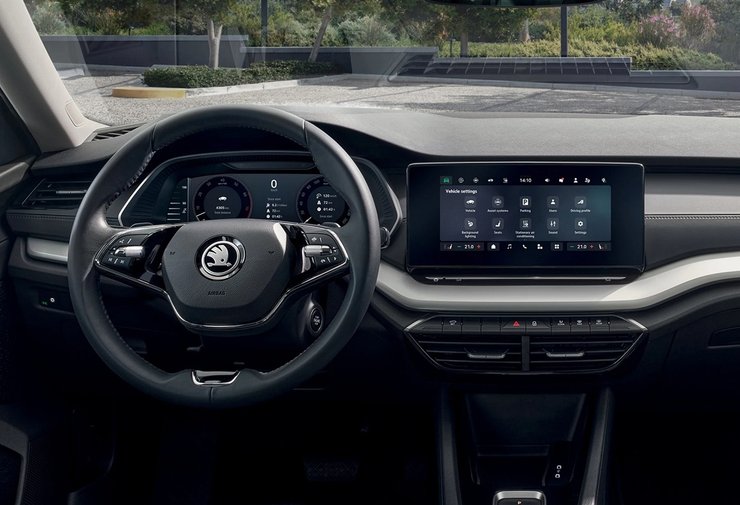 салон Skoda Octavia, Skoda Octavia 2024, нова Skoda Octavia, Skoda Octavia в Україні