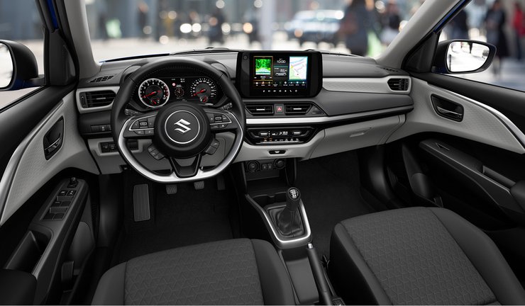 салон Suzuki Swift, Новий Suzuki Swift, Suzuki Swift 2024, Suzuki Swift в Україні