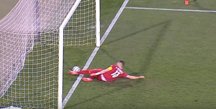 Скасований гол Роналду у матчі Сербія – Португалія