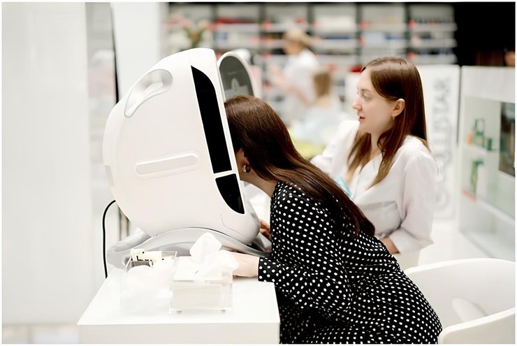 Инновационный аппарат Zemits Skin Analysis System в магазине BROCARD. Фото: brocard.ua