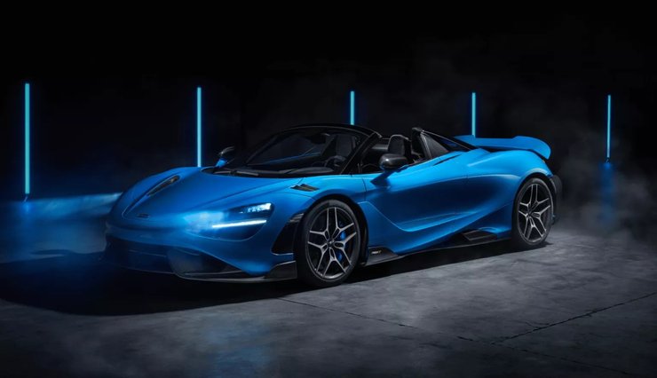 McLaren 765 LT, суперкар McLaren, сгорел суперкар