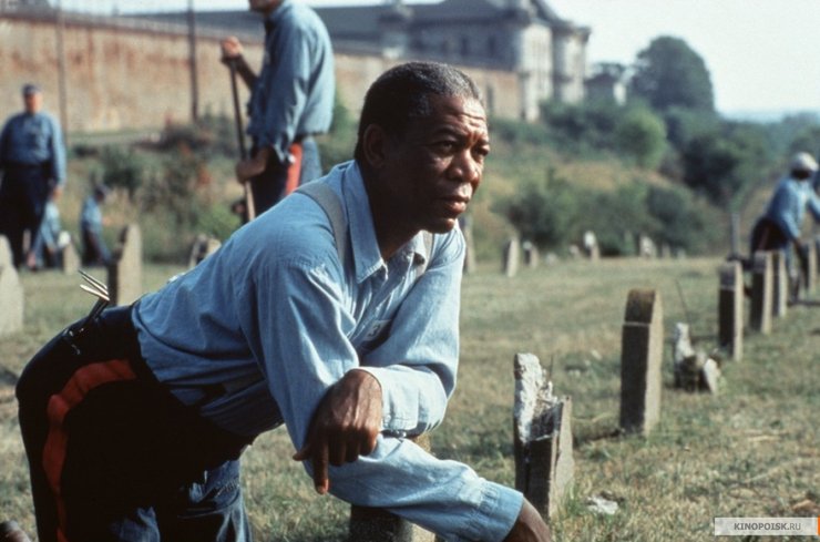 Морган Фрімен, Втеча з Шоушенка, фільми за Стівеном Кінгом, екранізація Стівена Кінга, фільми про втечу, фільми про в'язницю