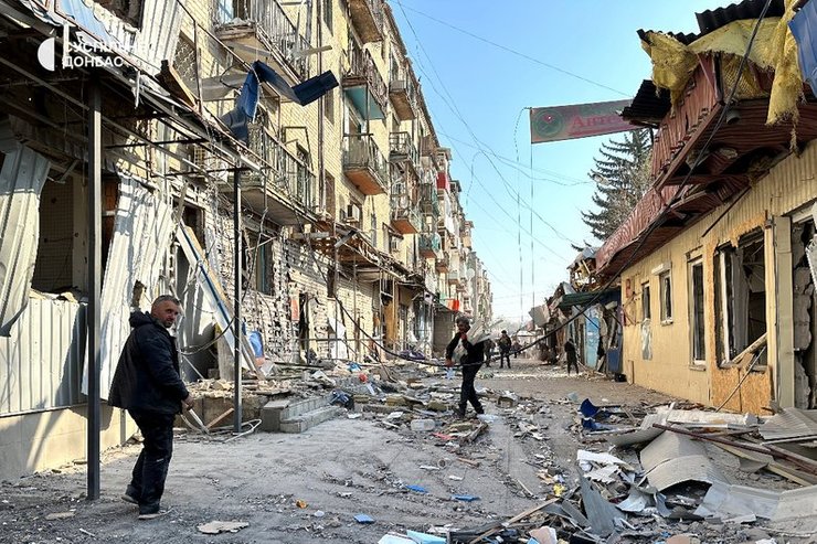 Обстріл Костянтинівки