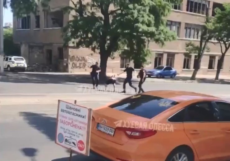 Полицейские в Одессе