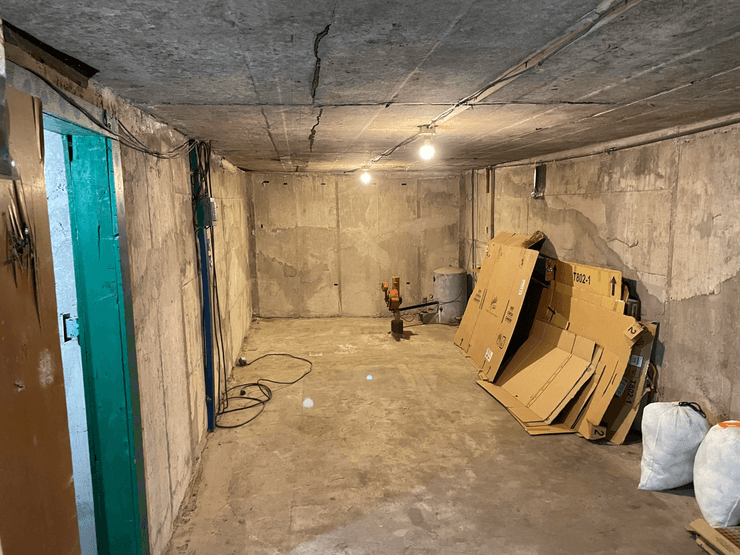 Бомбоубежище на заднем дворе, жуткий подвал, необычная находка, часть сделки, подвал на заднем дворе, убежище,