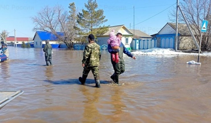 Паводок в Орске