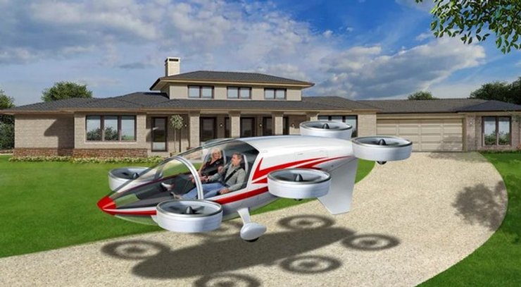 летающий автомобиль