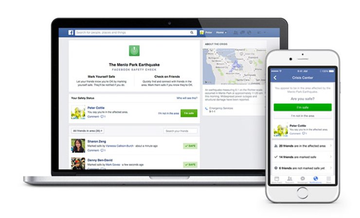 Facebook SafetyCheck