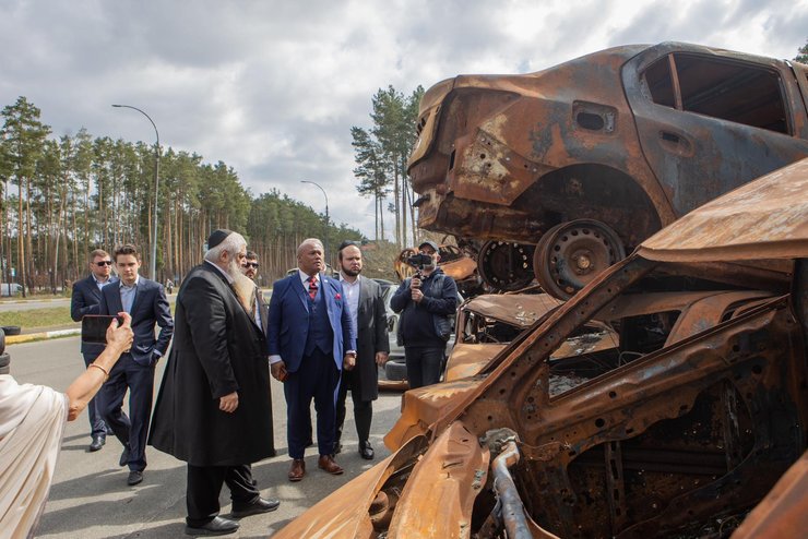 Марк Бернс посетил Украину