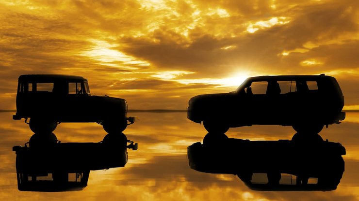 Новый Toyota Land Cruiser Prado и FJ40