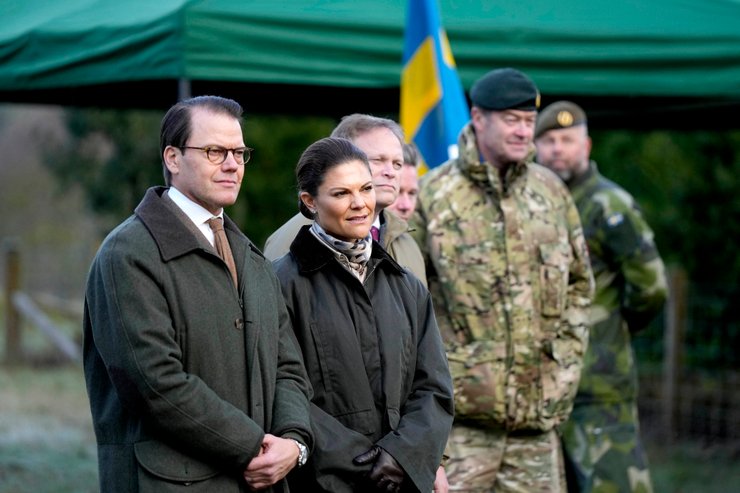 Кронпринцесса Виктория с мужем