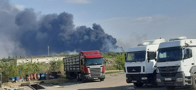 ростовская область, пожар, азов