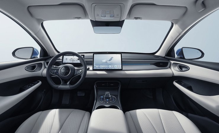 салон BYD Seal, BYD Seal 05, новый BYD Seal, седан BYD, седан BYD, гибрид BYD