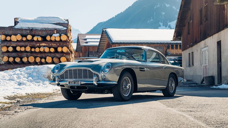 Aston Martin DB5, авто Джеймса Бонда, авто Шона Коннері, Джеймс Бонд, Шон Коннері, агент 007, купити Aston Martin DB5