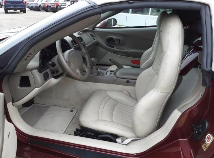 салон Chevrolet Corvette C5, Chevrolet Corvette, Chevrolet Corvette 2003,