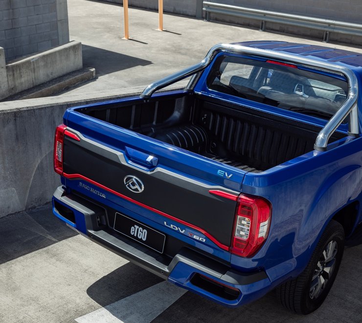 LDV eT60, пікап LDV eT60, новий LDV eT60, електромобіль LDV eT60, електричний пікап LDV