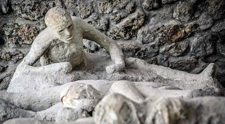 сад беглецов, помпеи, везувий, извержение везувия, жертвы везувия