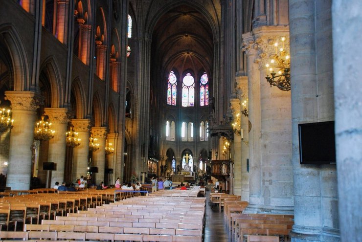 Собор Парижской Богоматери до пожара