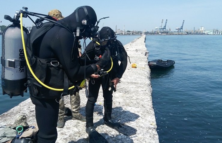 Спецназ ВМС, учения, Одесса