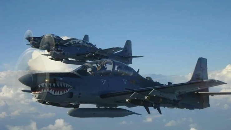 самолеты A-29, американский самолет A-29, A-29 Super Tucano, турбовинтовой самолет