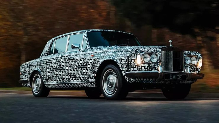 электромобиль роллс-ройс, Rolls-Royce Silver Shadow, тюнинг Rolls-Royce, электромобили Rolls-Royce, электромобили Rolls-Royce