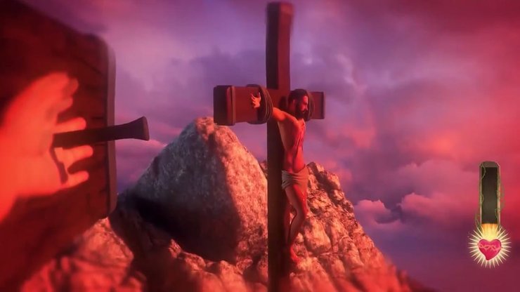 иисус христос, распятие, игра, симулятор