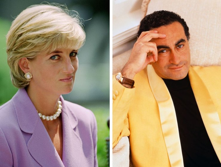 Принцесса Диана и Доди аль-Фаед