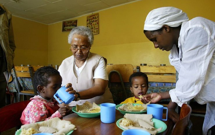 Мать Тереза Африки, абебеч гобена, эфиопия, африка