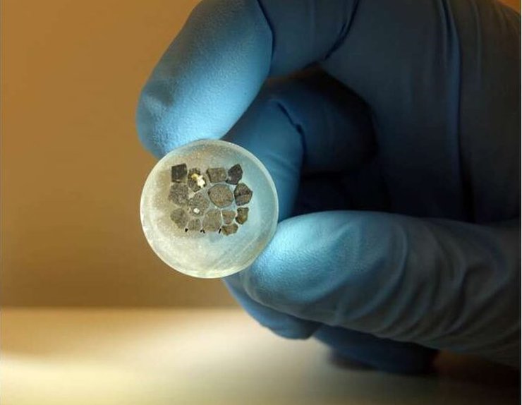 кальцит астероид