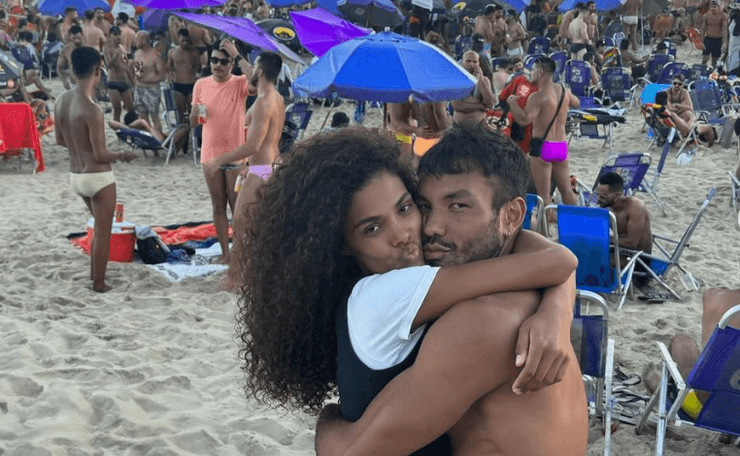 Тина Кунаки и Виктор Сантьяго