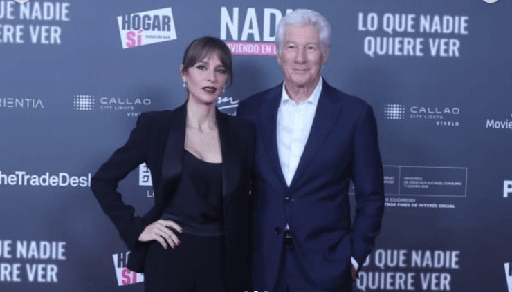 Ричард Гир и Алехандра Сильва