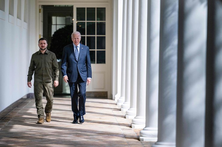 Володимир Зеленський, Джо Байден, Білий дім, переговори, війна РФ проти України, російське вторгнення