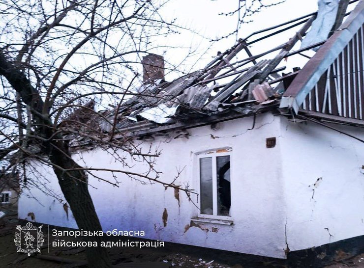 Наслідки атаки ЗС РФ у Запорізькій області