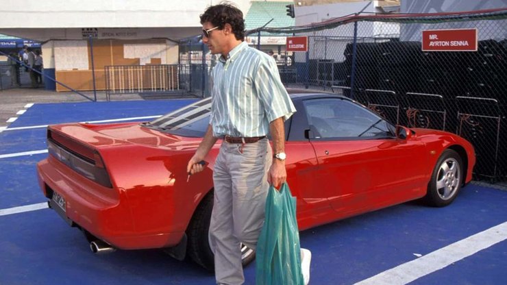 Honda NSX, Айртон Сенна Хонда, Айртон Сенна, суперкар Honda, Honda NSX 1991