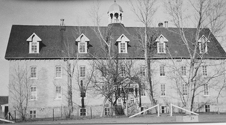 индейские племена, индейцы, школа интернат, католическая школа