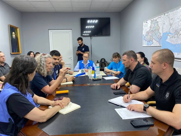 ООН, делегація, підрив Каховської ГЕС, Херсонська область