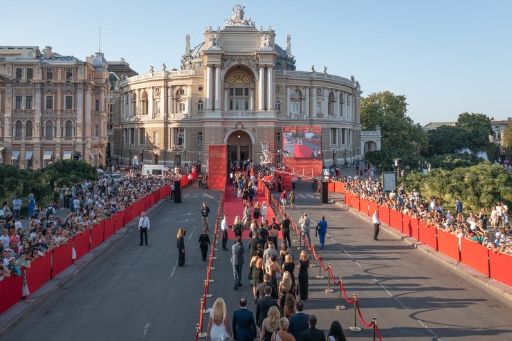 Червона доріжка 12-го Одеського міжнародного кінофестивалю