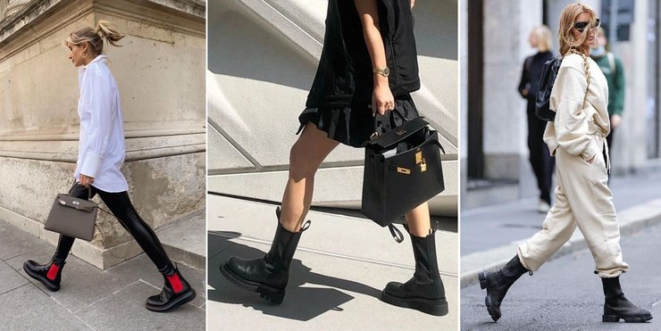 ботинки челси, тренд осени 2021