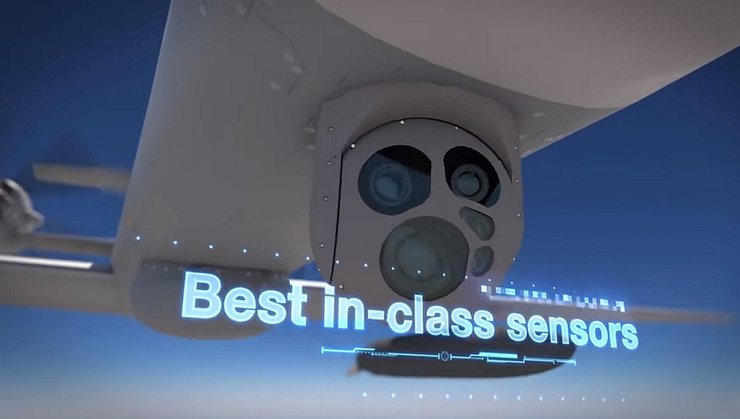 БПЛА, беспилотник Eurodrone, камера дрона