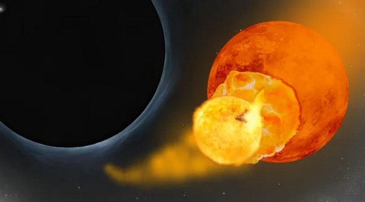 звезда, черная дыра