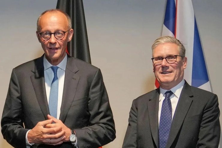 Глави Німеччини та Великобританії Мерц та Стармер