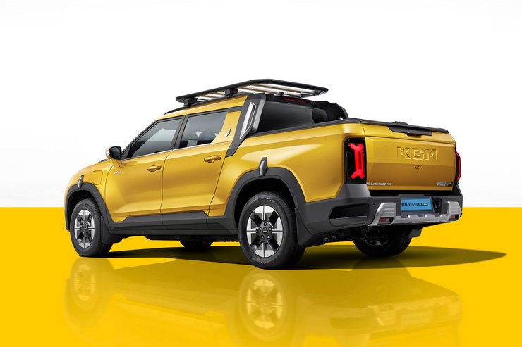 SsangYong Musso, KGM Musso, KGM Musso EV, пикап KGM, электромобиль KGM