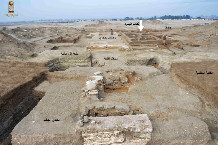 раскопки пустыня крепость история археология исследования