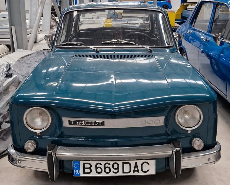 дачия 1100, Dacia 1100 1969, Dacia 1100, Renault 8, капсула времени