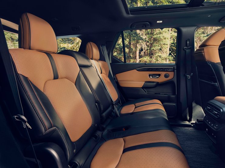 салон Honda Passport 2025, нова Honda Passport, кросовер Honda, Honda Passport 2025