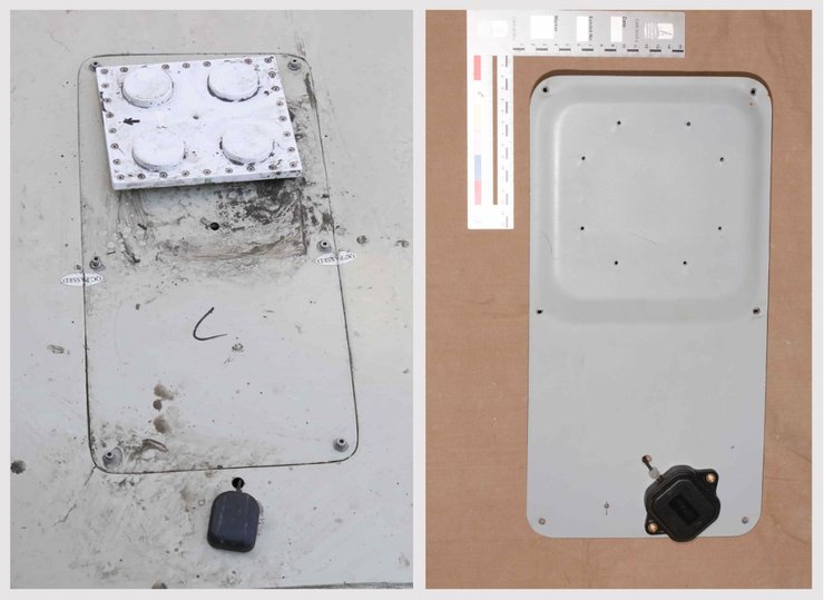 навигационные антенны дрона, Shahed 136, Герань-2